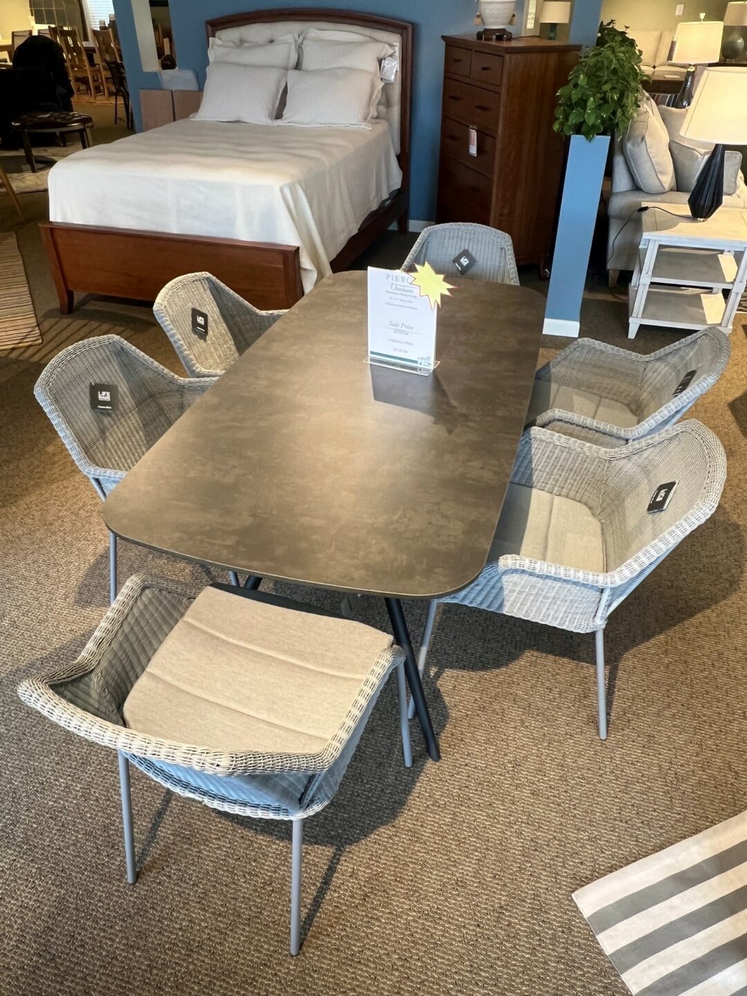 Caneline Dining Set Outdoor Furniture Maine Grill Maine Pierce