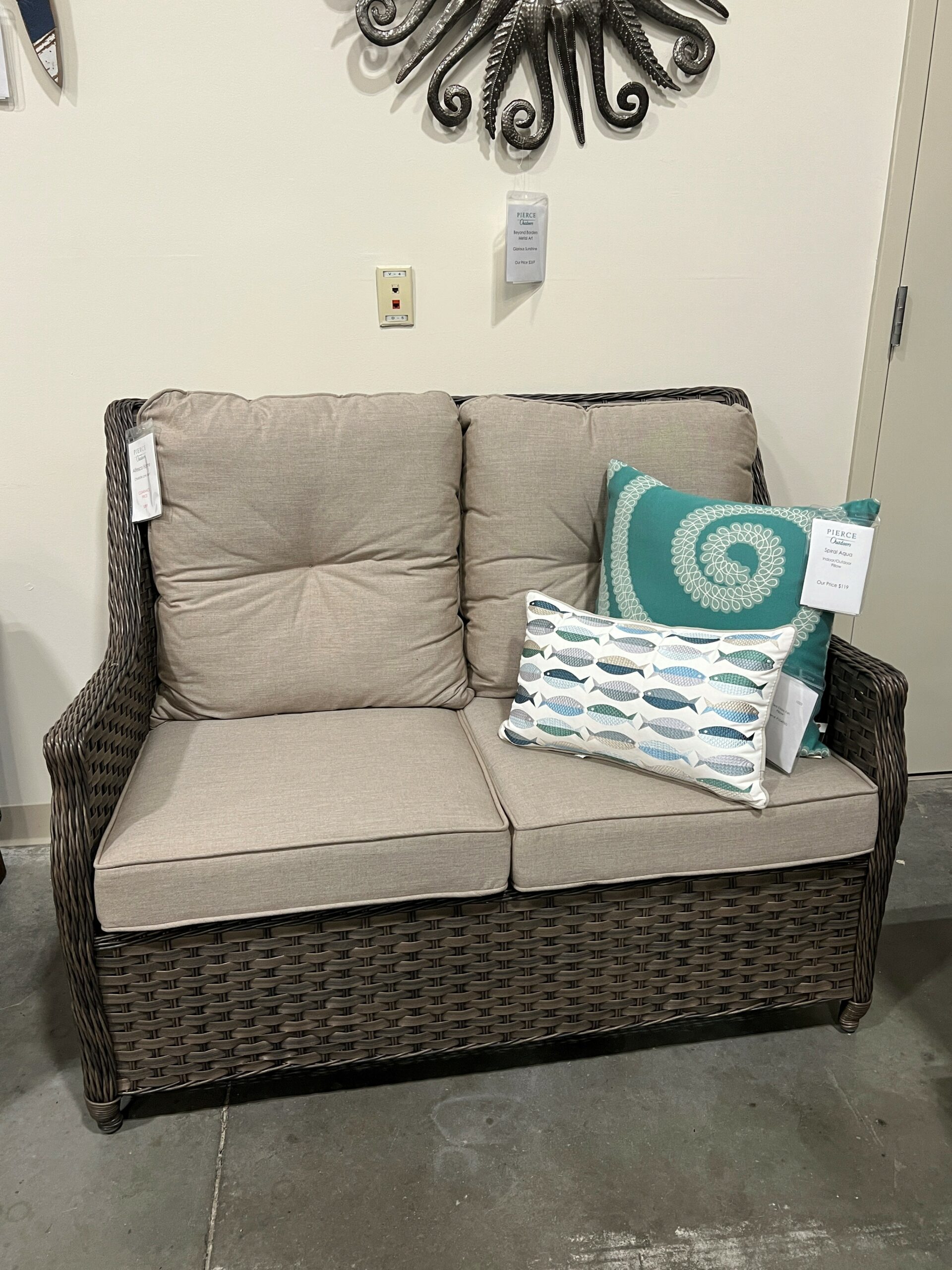 Charlotte Loveseat Outdoor Furniture Maine Grill Maine Pierce