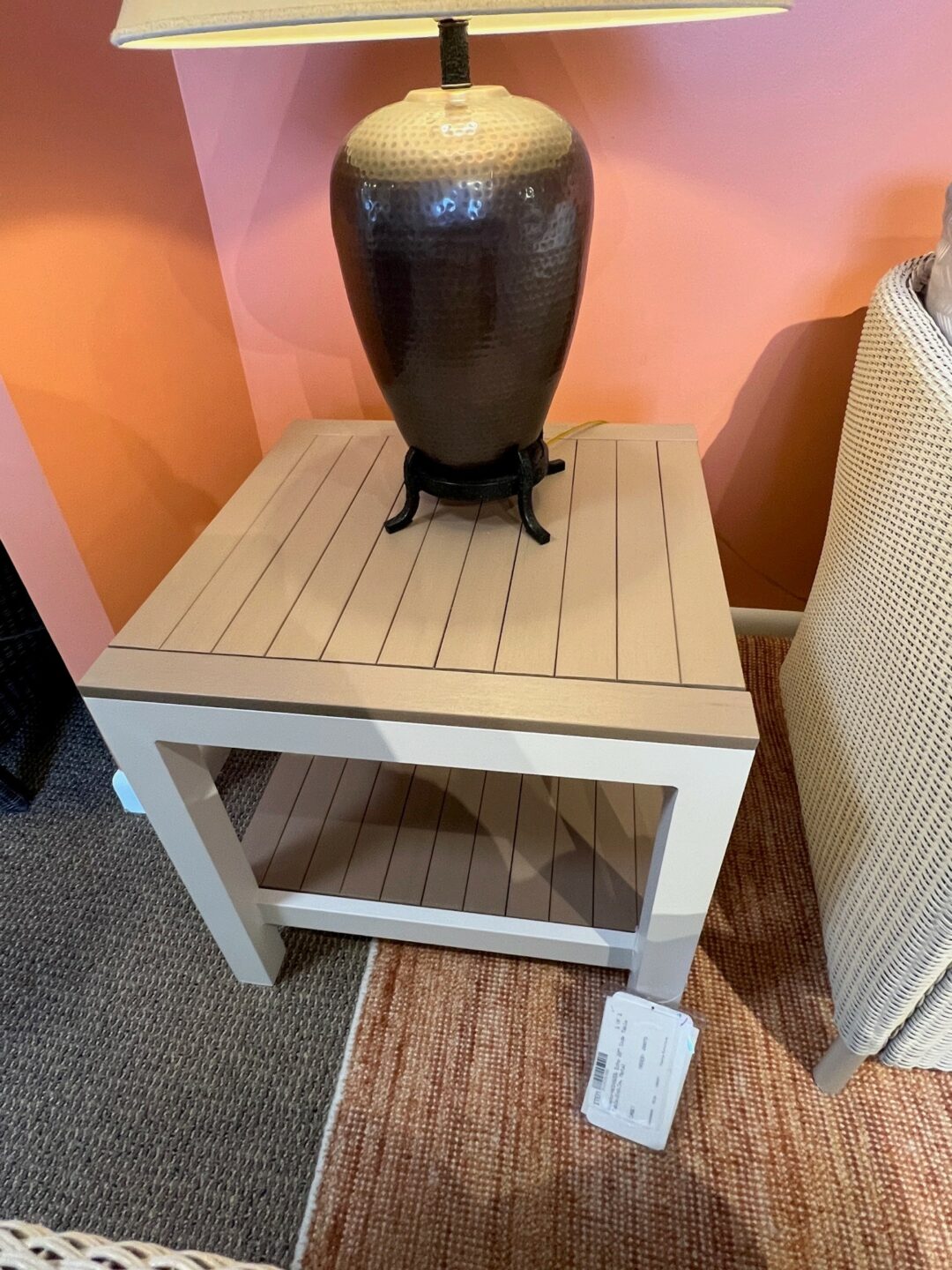 Winston Echo Side Table Outdoor Furniture Maine Grill Maine